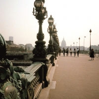 Bridge over the Seine, Paris France